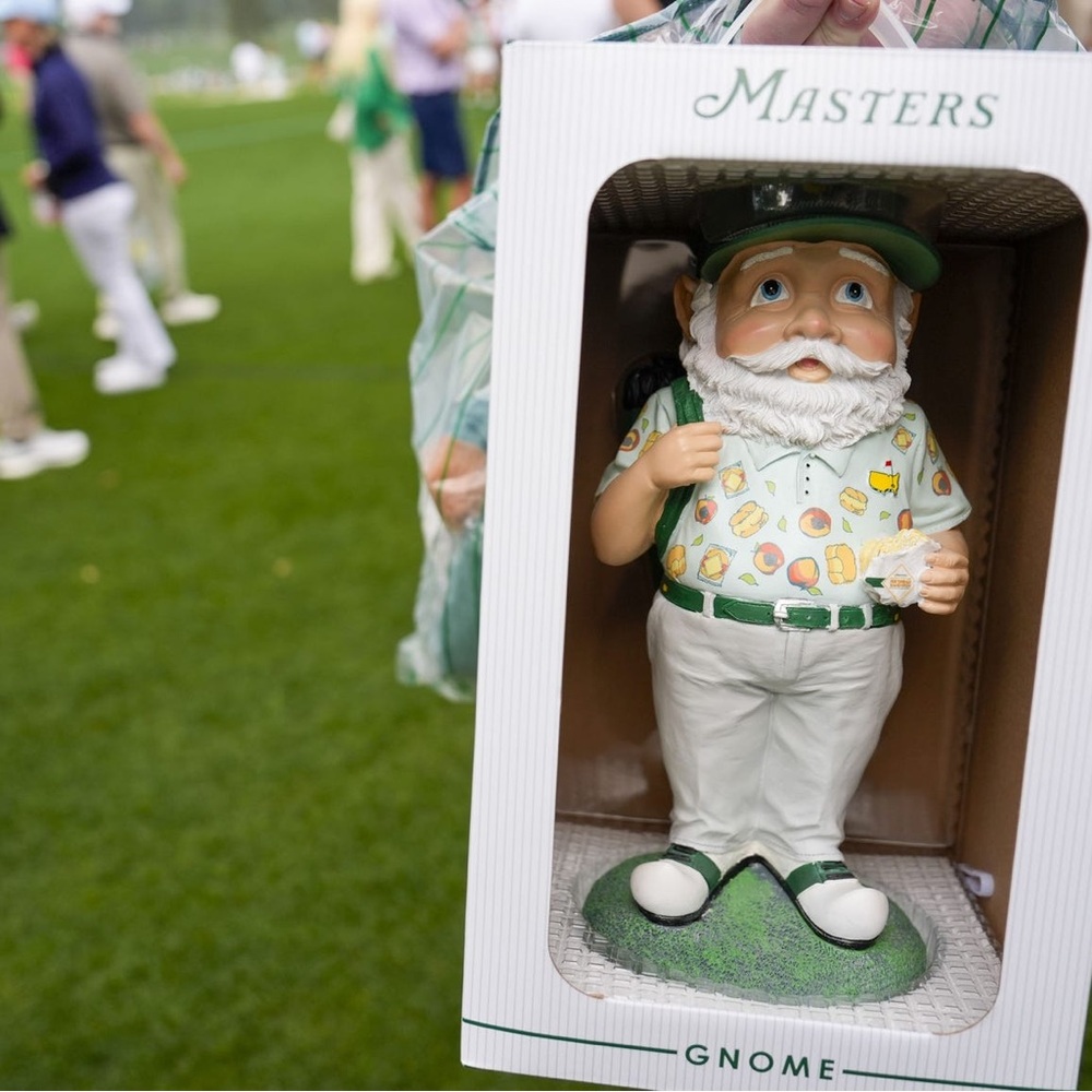 Masters Golf Gnome Figurine
